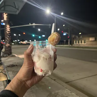 Ice cream &amp; donuts