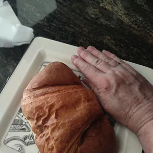 Is it a croissant or a delicious football?