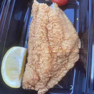 Fried catfish- delectable