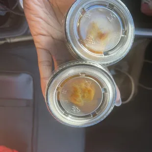 This is how small the cornbread has gotten.