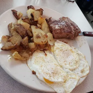 Steak and Eggs