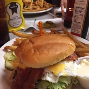 Bacon and Egg Cheeseburger