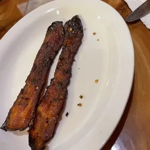 Sweet and Spicy Bacon