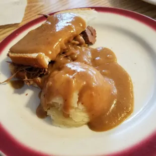 Hot Roast Beef Sandwich