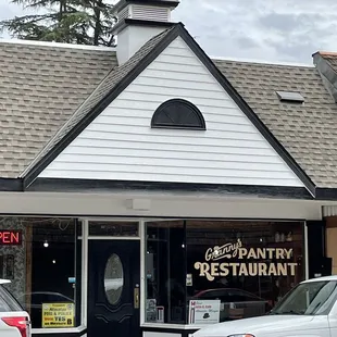 Outside of restaurant