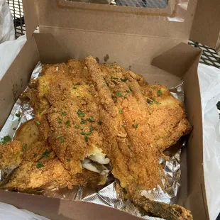 Fried Lake Trout