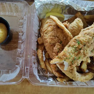 Grannys Fish and Chips Lunch Special