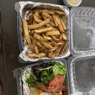 Cajun Chicken Sandwich Lunch