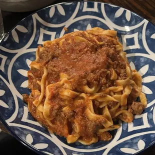 Tagliatelle Bolognese
