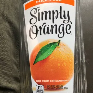 The juice I buy in this store