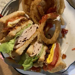 Turkey Club Sandwich