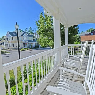 Rocking Chairs on The Hoosier House Deck