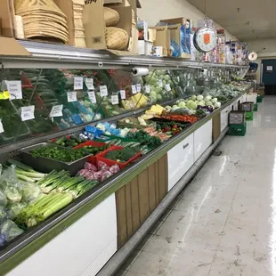 vegetables on display for sale