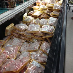 Frozen meats