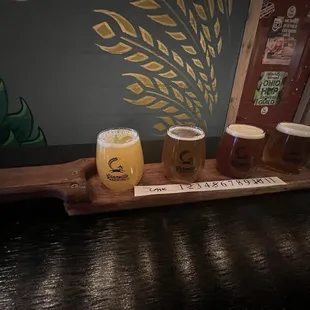 Flight - Cask, Down on the Farmhouse, Aberrant and Saison