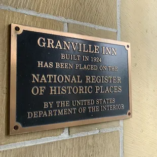 Historic Granville inn