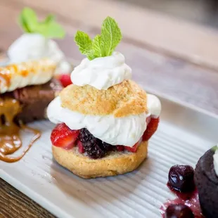 waffles, food