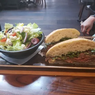 Rustic Steak Sandwich
