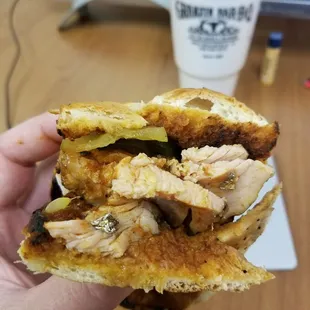 Foil in my turkey sandwich!