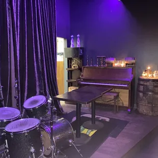 Live music set up