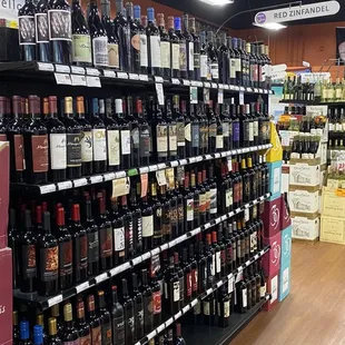 Just part of our wine selection !