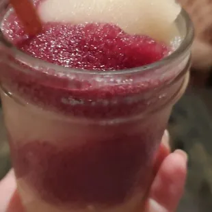 Swirl frozen sangria!