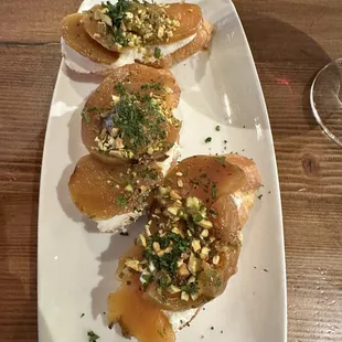 Fresh Ricotta Crostini