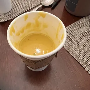 My soup portion