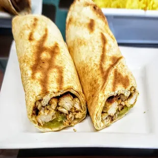 Jumbo Chicken Wrap at Grape Leaf Express Perrysburg