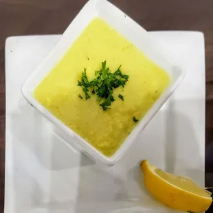 Lemon Rice Soup at Grape Leaf Express Perrysburg