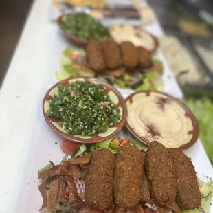  a variety of appetizers