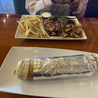 CHICKEN SHAWARMA WRAP