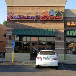 Storefront for Grape Leaf Express