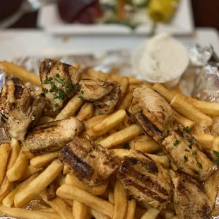 Dinner Chicken Tawook with Fries