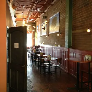 the interior of a restaurant