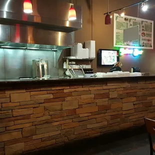 Counter Area at Grape Leaf Express