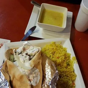 Pita at Grape Leaf Express