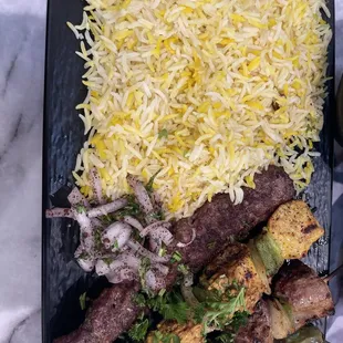 27. Mix Kabob Plate