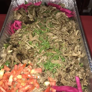 Beef shawarma