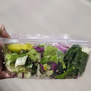 Very large 'small' Greek salad