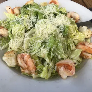 Caesar Salad with Shrimp