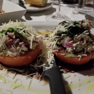 Beefsteak Tomato and Gorgonzola