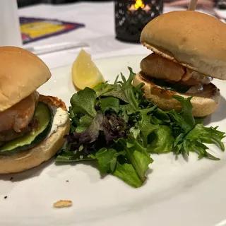 Salmon Sliders