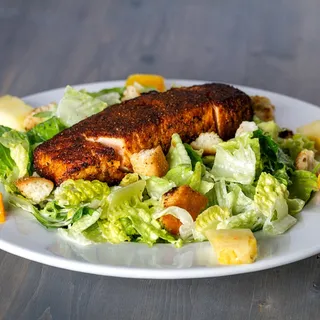 Blackened Salmon Caesar Salad