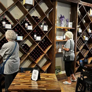 Pick out your own bottles to take home