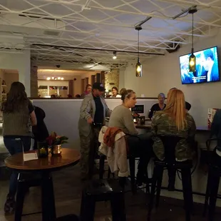 Casual, comfortable atmosphere.