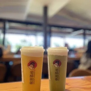 Pure Mango, Cotton Candy Grape Slush