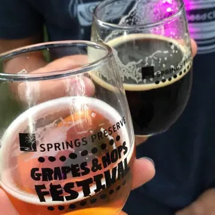 Cute little tasting glasses :)