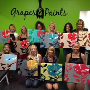 Two hour BYOB social painting experience! The perfect "girls night!"