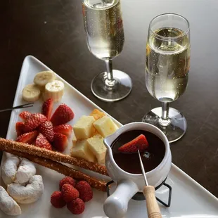 chocolate decadence - dark chocolate with all the trimmings